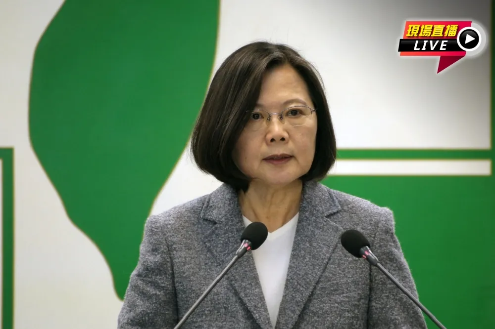 【直播】卓榮泰卸任驅車離開　蔡英文5度擔任民進黨主席 