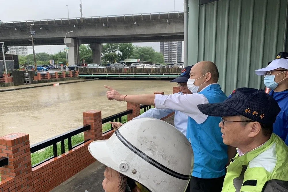 【抽水機奏效】全高雄市119處淹水點　韓國瑜：不到1天全退水了