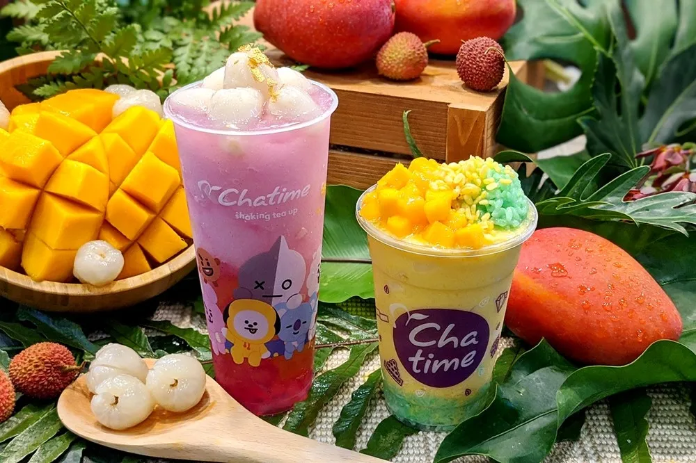 用吸的泰式芒果糯米！日出茶太季節推出「霸氣芒果王」、「黃金荔之后」　6/1 起陸續上市