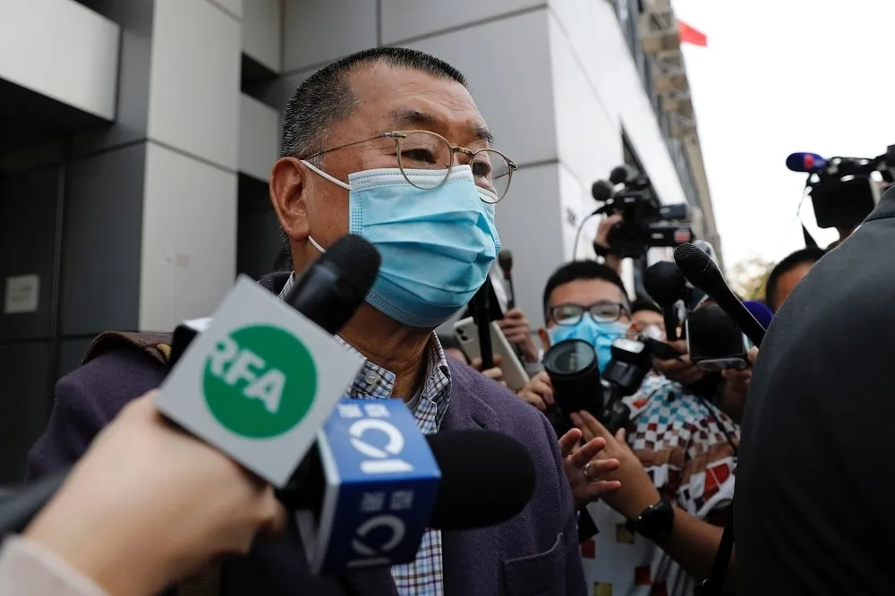 陳嘉宏專欄：反共不反中　這樣的黎智英不行嗎