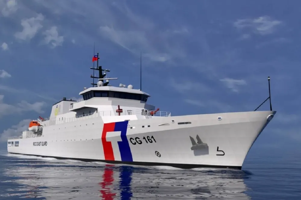 【國艦國造】4000噸級巡防艦內建負壓隔離病房　蔡英文2日主持下水典禮