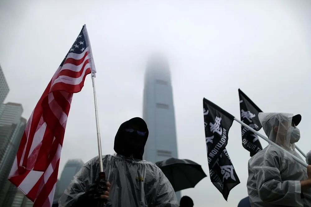 美國若不在香港問題出重手　台灣就危險了