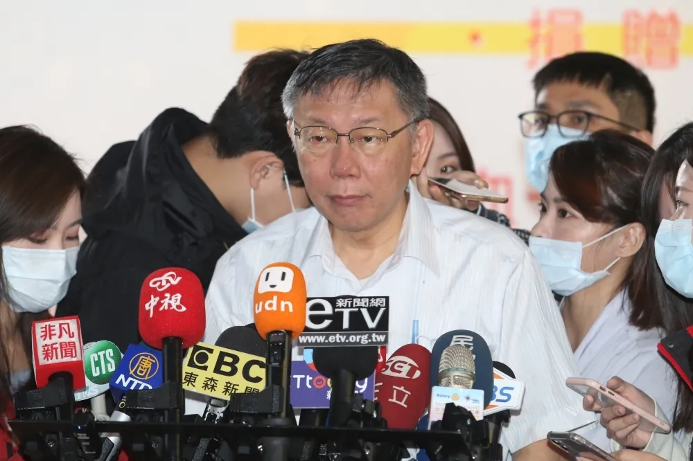 【許崑源墜樓亡】柯文哲籲大家冷靜　柯批：民進黨不分區議員無助台灣和諧