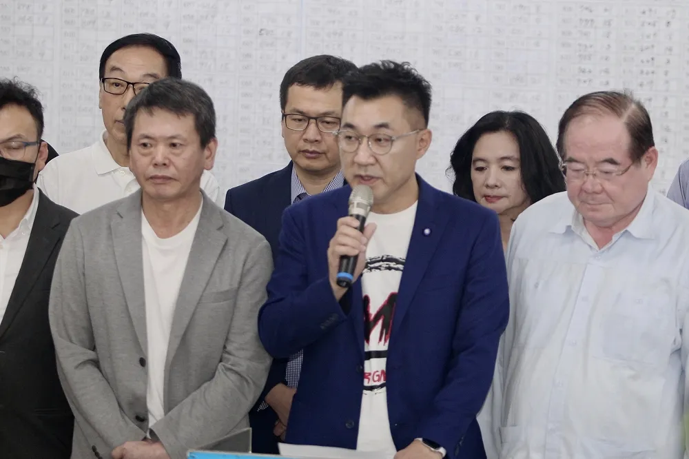 【獨家】江啟臣率全體藍委弔唁許崑源　本周三南下高雄舉行「行動中常會」