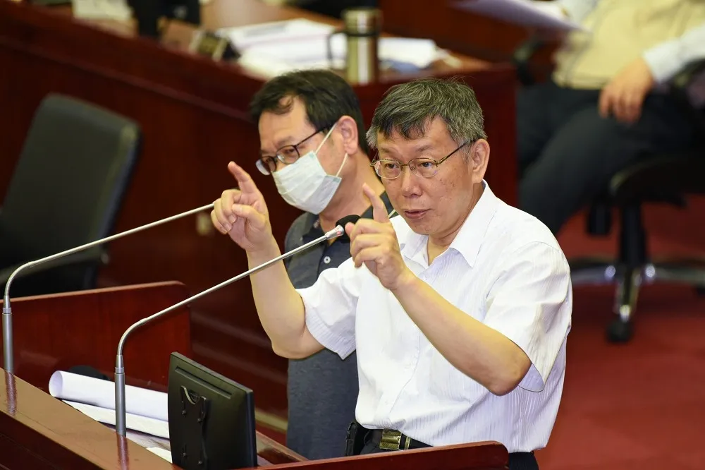 都是they的錯？北市施政滿意度墊底　柯文哲：人在福中不知福