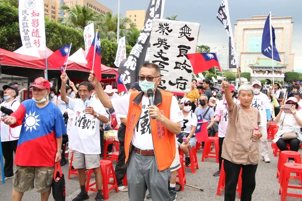 凱道陳抗人數一度僅百人　挺韓總召嗆：國民黨沒guts動員替許崑源討公道