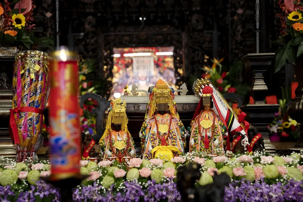 【影片】防疫下的大甲媽祖遶境　信眾：祈求台灣加油