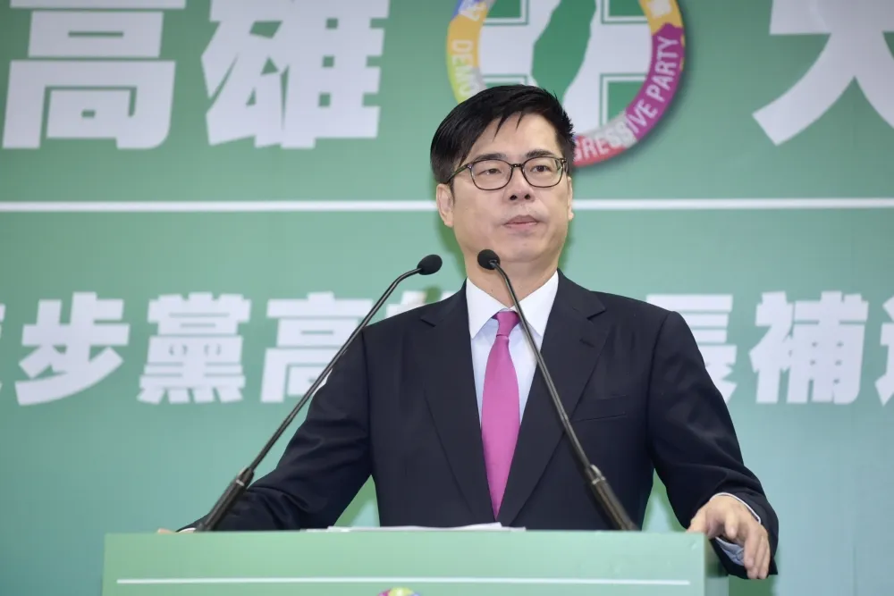 投入高市長補選　陳其邁：帶領高雄邁向美好「我是唯一人選」