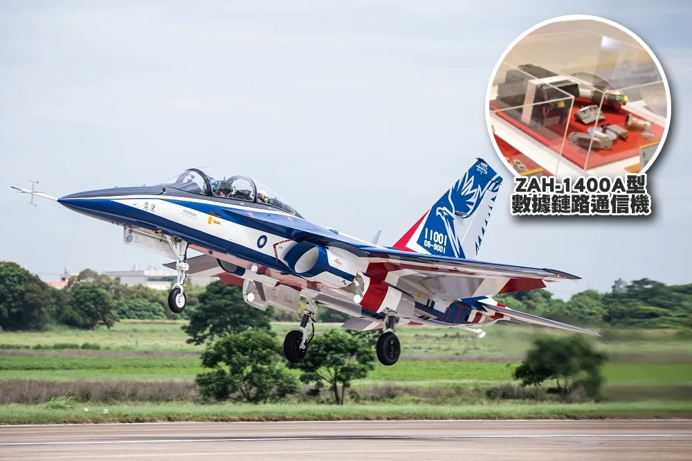 【內幕】T-5勇鷹高教機　首採「媲美F-16V」台製數據鏈路通信機