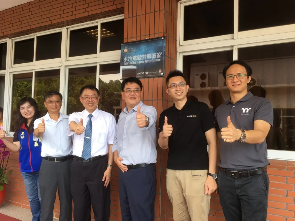 曜越與醒吾科技大學一同揭幕全台首間水冷電競教室