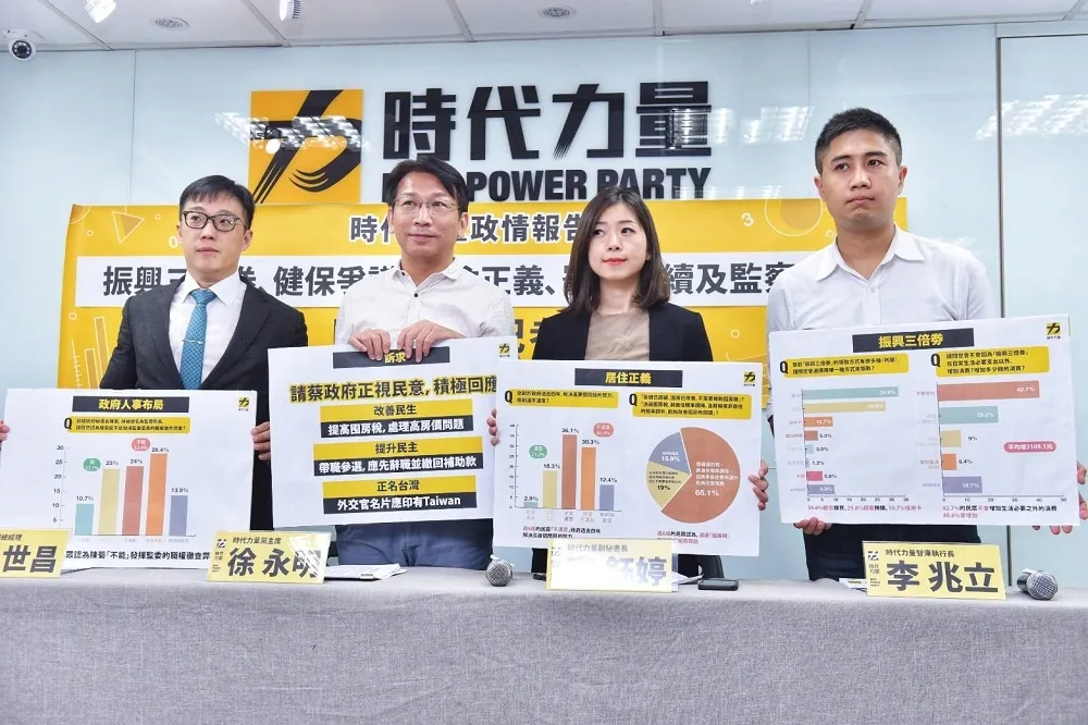 【時力民調】陳時中滿意度達89.4%　支持選六都市長45.7%、反對41.4%