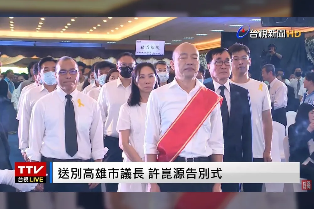 許崑源曾嘆「高雄怎麼變這樣」　韓國瑜：曾與他坐在餐廳門口30分鐘卻沒車經過