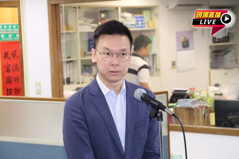 【直播】民進黨中常會　林飛帆會後受訪