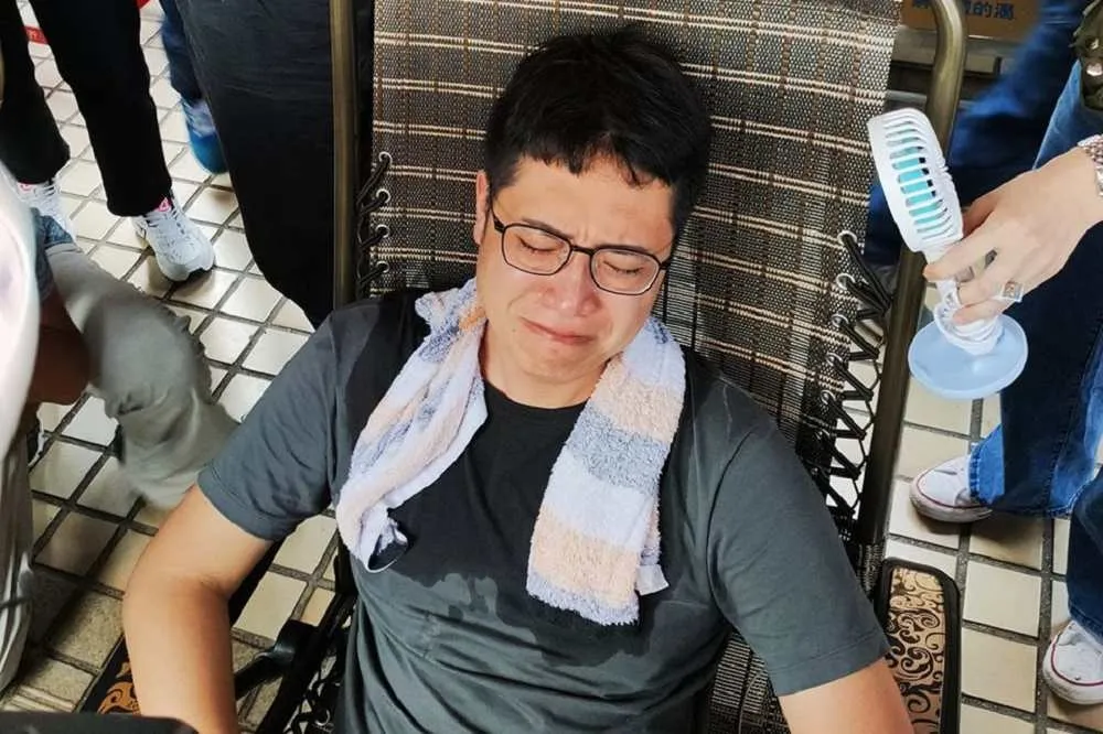 【反中火絕食抗議】黃健豪暈倒送醫　羅廷瑋46小時後也Hold不住