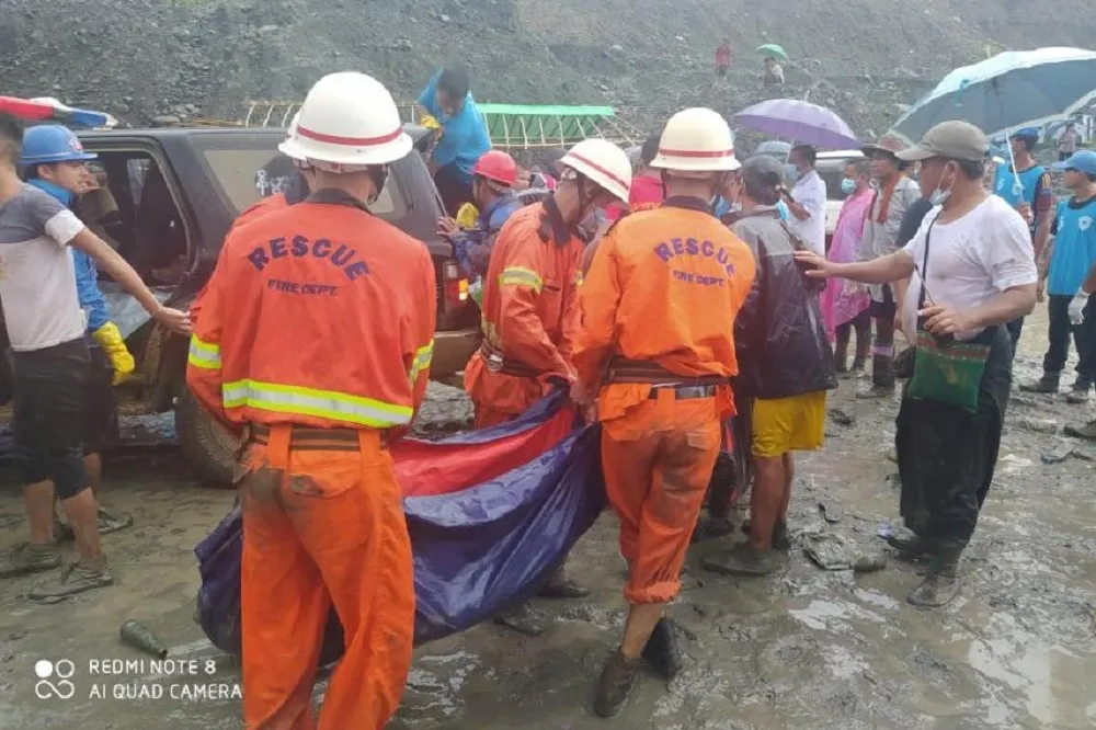 【暴雨釀災】緬甸玉礦場遭土石流掩埋　目前已知最少162死
