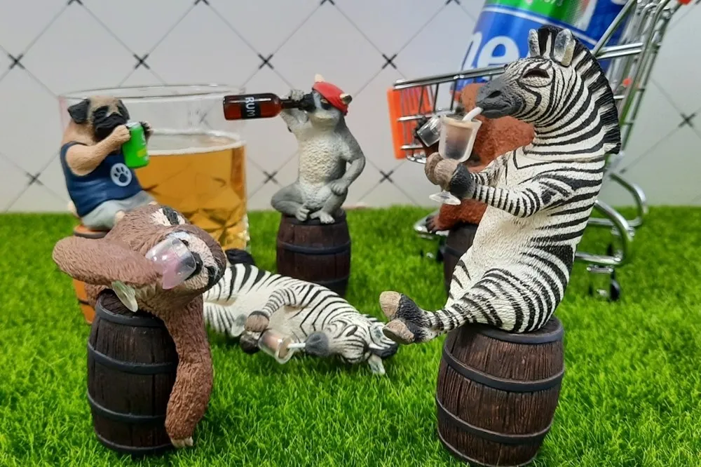 【開箱片】 7/7 網路限定開賣！Animal Life 買醉人生第二彈　讓動物們陪你解憂愁