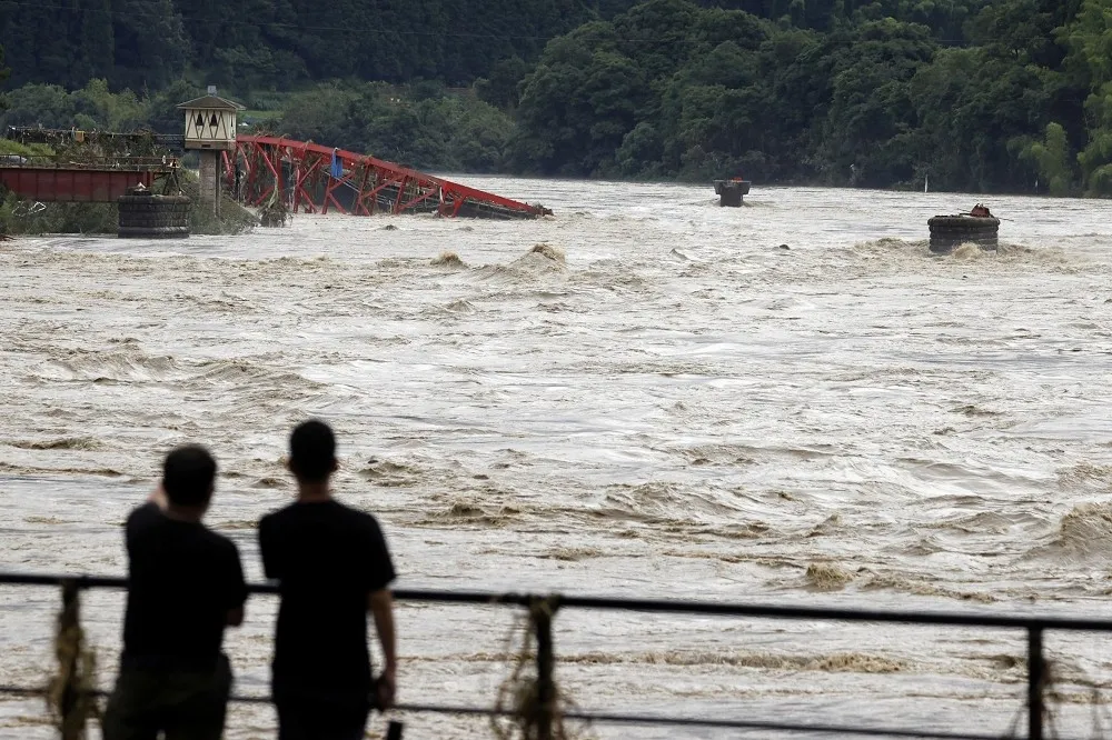 九州豪雨成災熊本縣49人死疏散122.6萬人　日本氣象廳預計持續出現強降雨