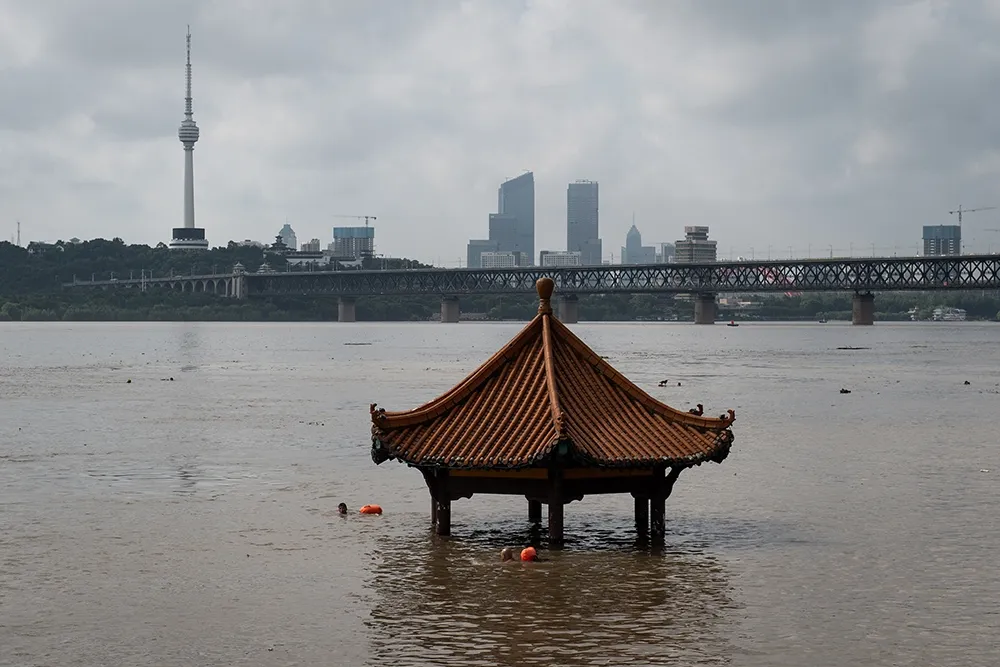 中國華中暴雨不斷　武漢1天降雨逾200毫米釀災