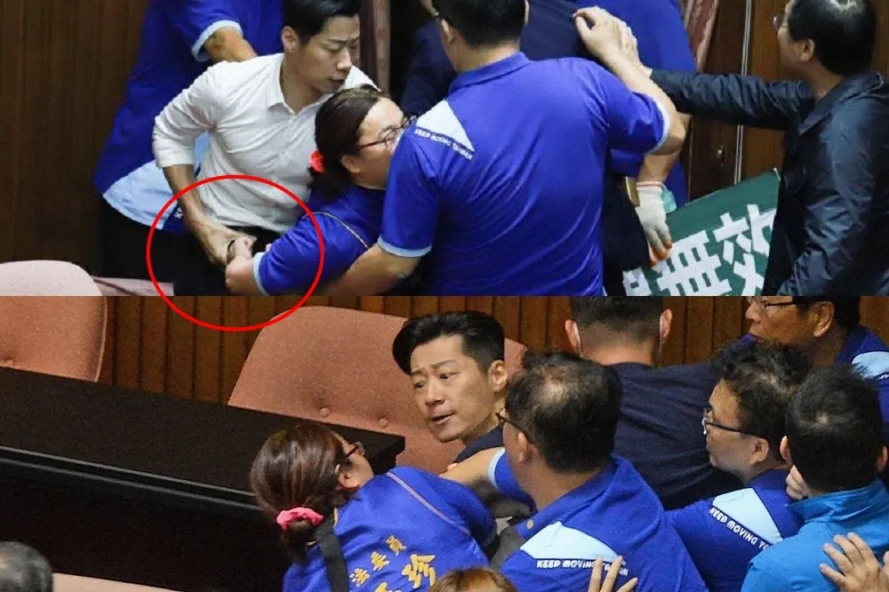 被陳玉珍抓褲袋　林昶佐怒露「鬼王臉」原因曝光：我在護票