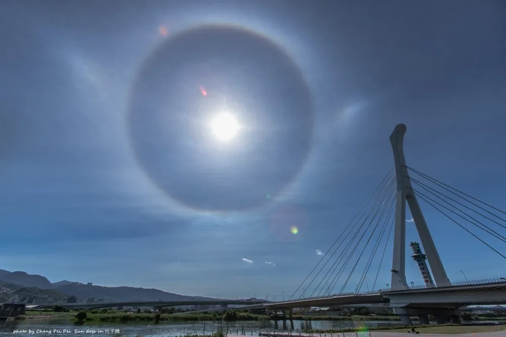 奇景「幻日環」全台看得到　各地網友狂分享美照