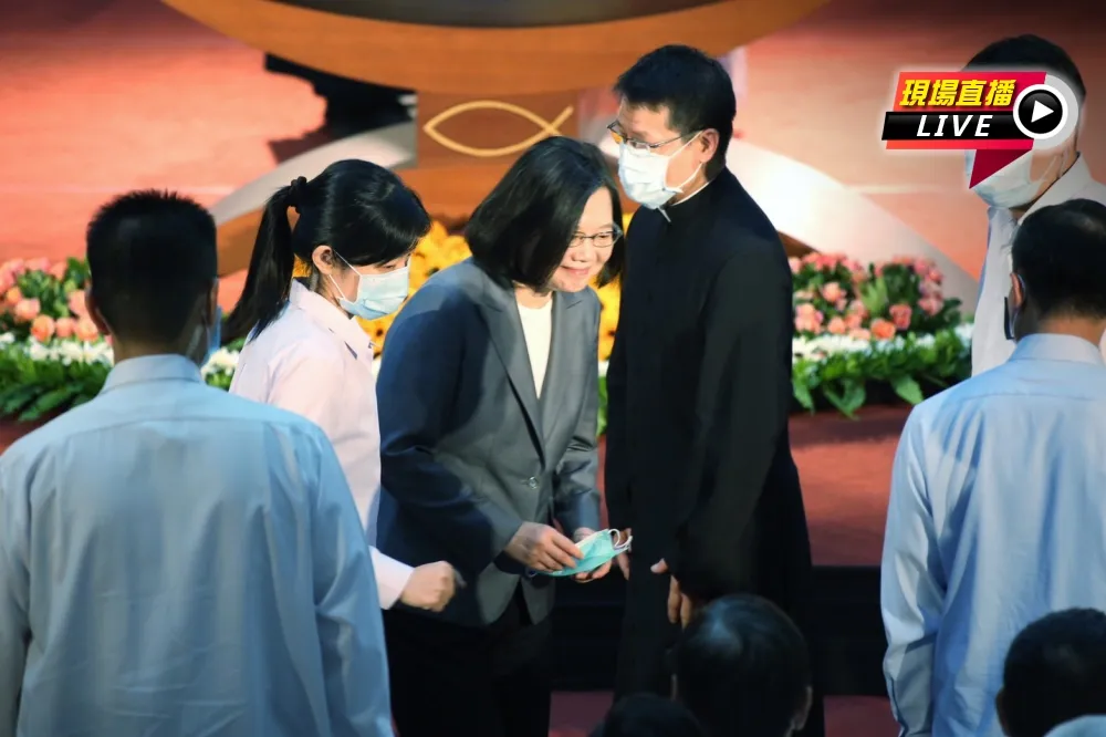 【直播】總統蔡英文出席　天主教台北教區總主教鍾安住就職大典