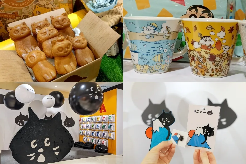 【有片】超夯暑期快閃店全在夢時代！「蠟筆小新」、「NYA-」、「黃阿瑪」獨家新品一次收集
