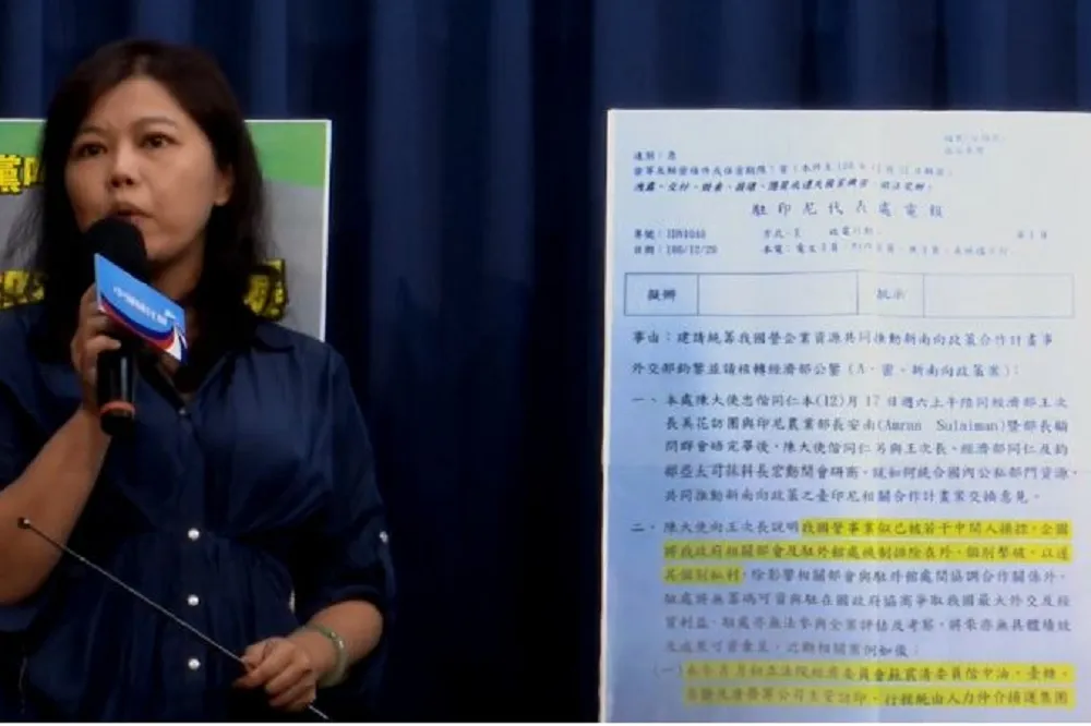 外交「密件」曝光　國民黨控：蘇嘉全、蘇震清叔姪利用國營事業圖利