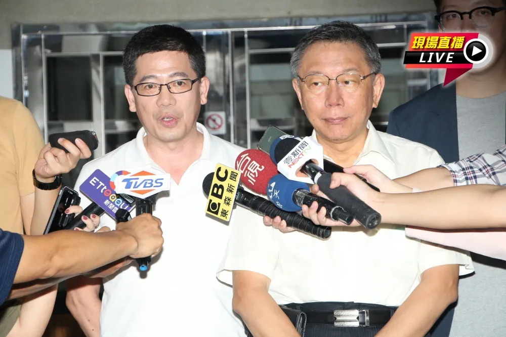 【直播】民眾黨黨員大會拍宣傳片　主席柯文哲受訪
