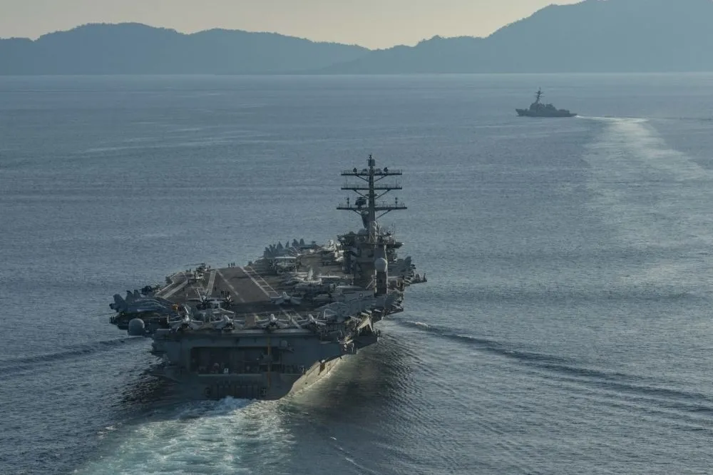 美國尼米茲號航母駛入印度洋　美印聯合軍演升溫印太局勢