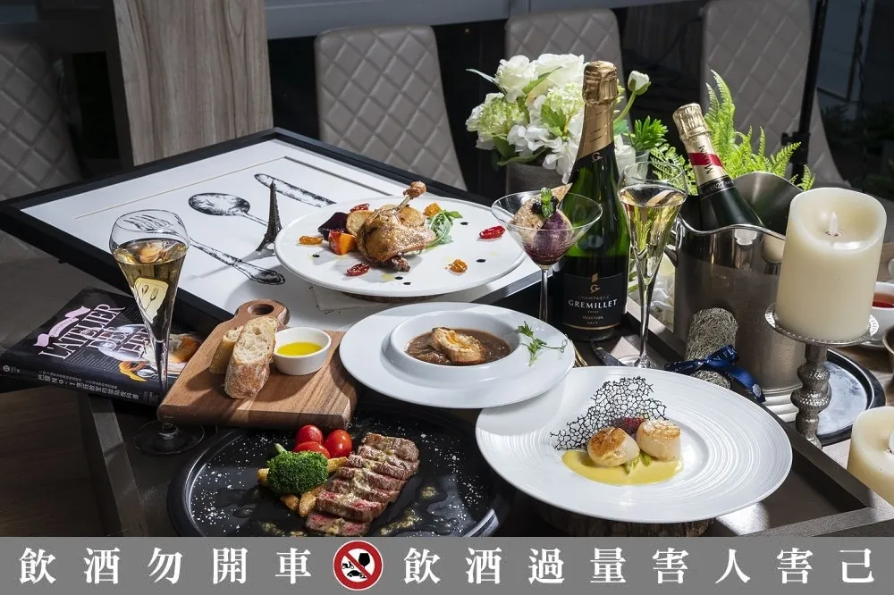 不能飛出國就來信義區！台北唯一香檳餐酒館「享・香檳」限期推出法國週活動 