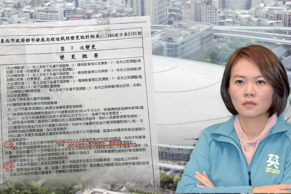 【獨家】簡舒培下周告柯文哲圖利　市府早在去年8月就寫好大巨蛋復工劇本