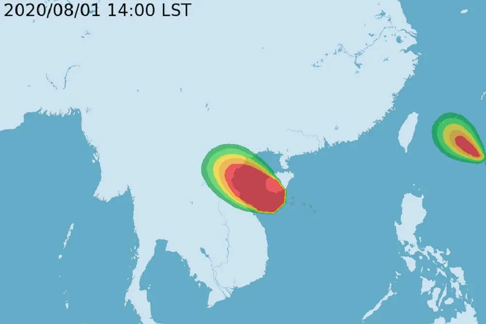 3號颱風辛樂克14:00生成　對台灣無直接影響