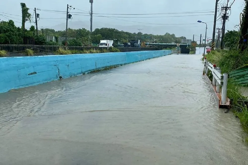 哈格比變胖！豪雨猛灌北北基桃　北投、士林發布一級淹水警戒