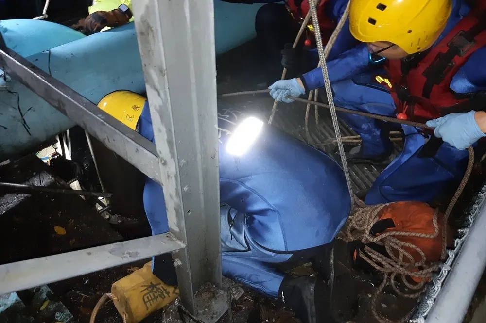 北市水利處職工處理攔汙柵作業不慎落水　警方晚間6時尋獲遺體