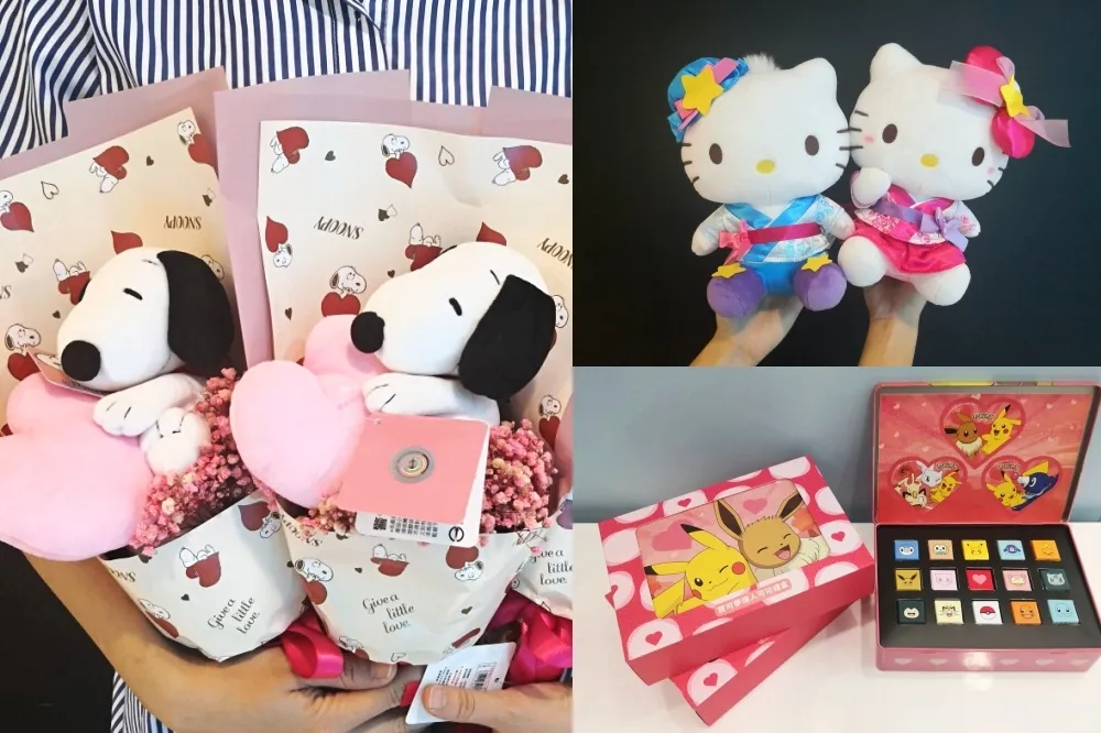 【有片】8/25 前第 2 件 6 折！7-11 攜手 Hello Kitty、史努比、寶可夢為你準備 8 款情人節禮物