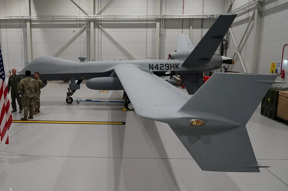 美將軍售台灣4架先進無人偵察機　 續航力達1萬公里具對地攻擊能力　
