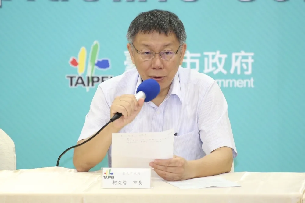 簡舒培控大巨蛋案圖利遠雄　柯文哲：藉故生事的「要告就去告」
