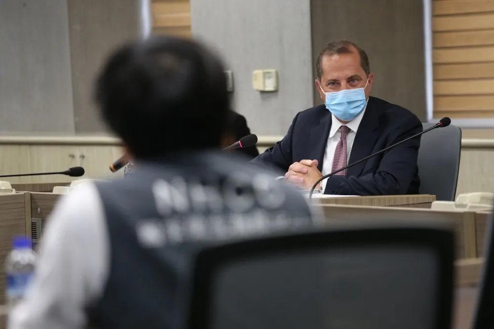 林濁水專欄：美部長健康訪台　藍綠反應都不健康