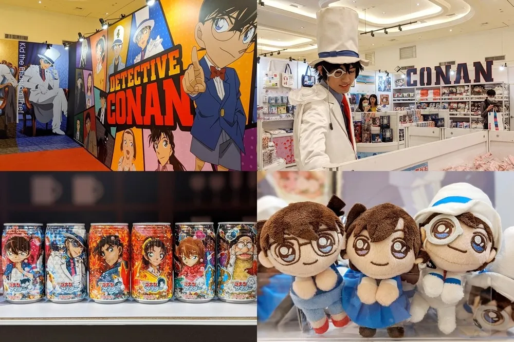 【有片】「名偵探柯南 夏日花火祭典」8/14 台北新光南西登場　上百種限量商品曝光、消費滿額就送大扭蛋