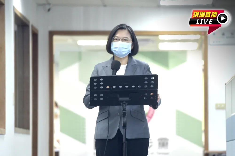 【直播】中國揚言在台領空軍演　蔡英文：破壞區域和平不會被國際接受