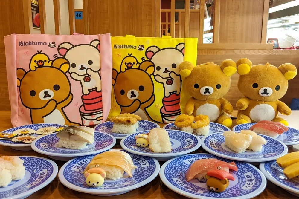 滿千就送拉拉熊！藏壽司「台南 Focus 店」、「台北信義 ATT 店」試營運  9 折優惠
