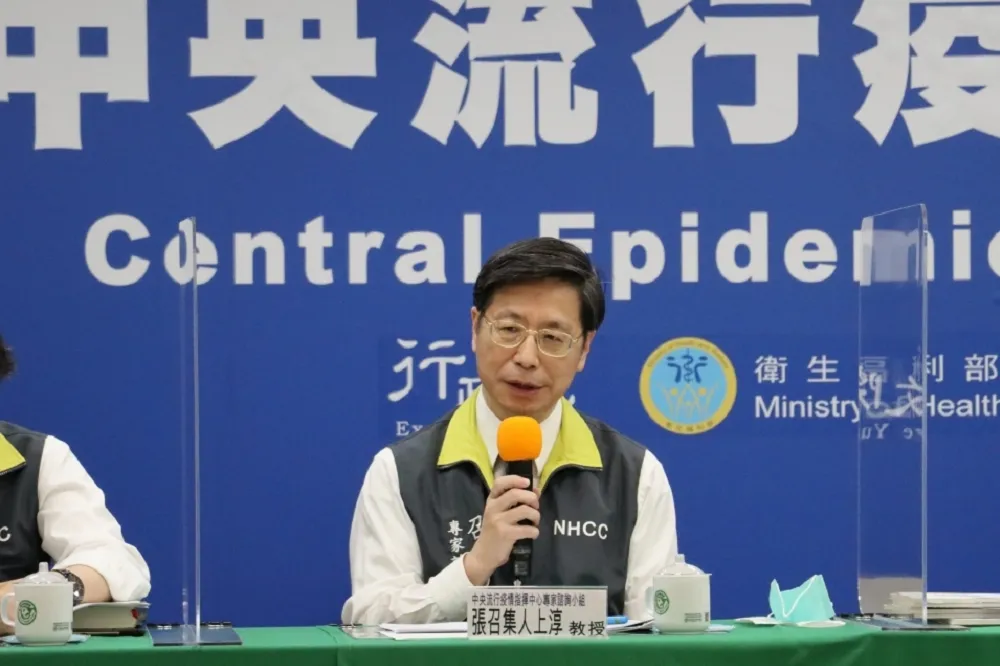 比籍工程師確診肺部病毒至少三個月　張上淳研判入台前染疫比例高