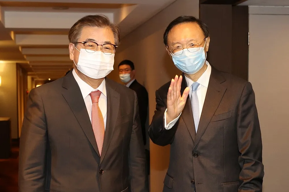 中共政治局委員楊潔篪訪問南韓　對習近平訪韓避而不答