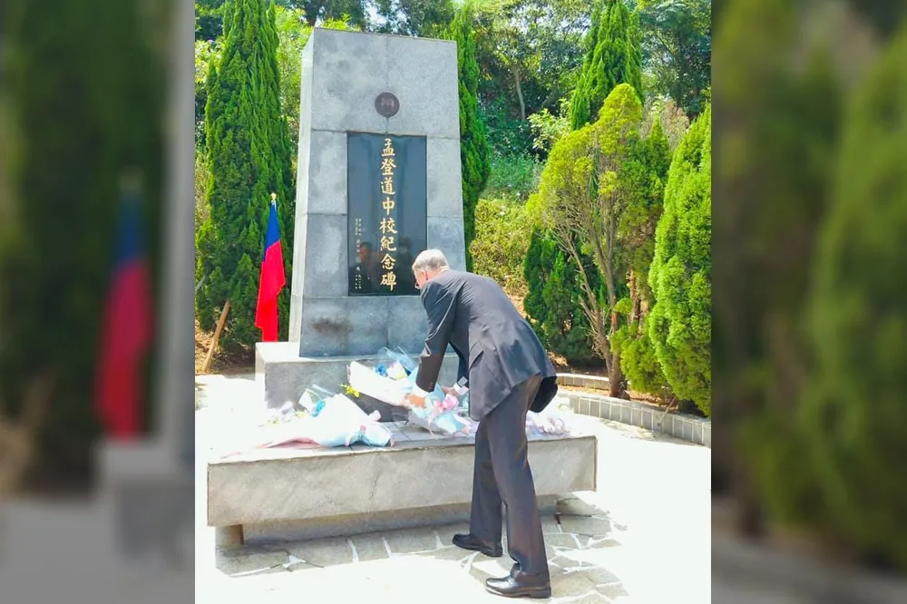 AIT處長出席八二三追思活動　國安幕僚：美釋出挺台訊息