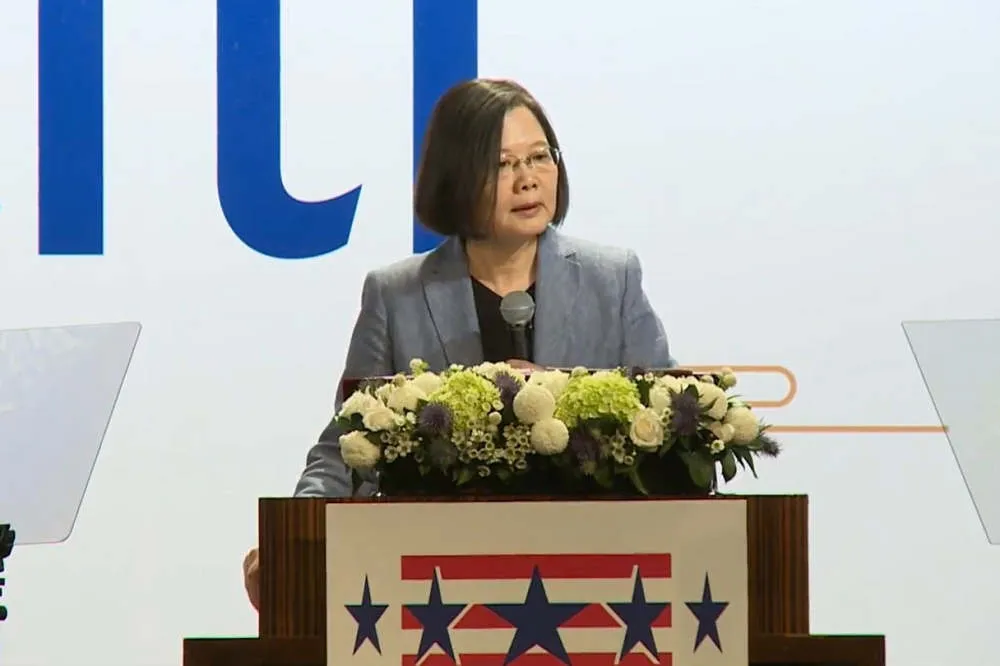 台北美國商會2020謝年飯　蔡英文：台美繼續合作提升共同利益