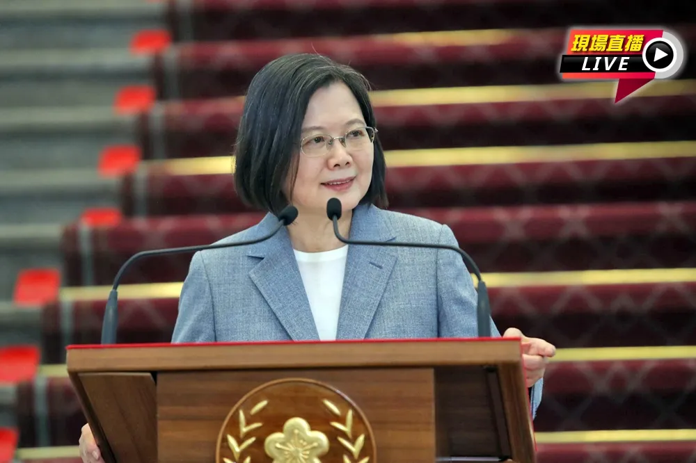 【直播】台美貿易啟動美豬牛開放進口　蔡英文敞廳發表談話