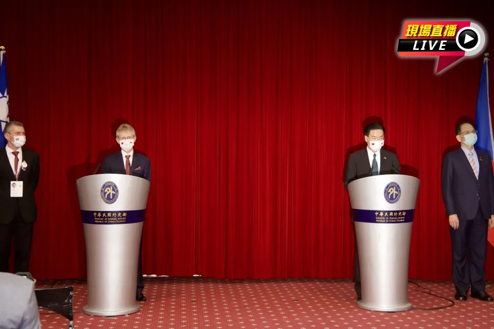 【直播】韋德齊訪台Day 4　12:30與吳釗燮聯合記者會