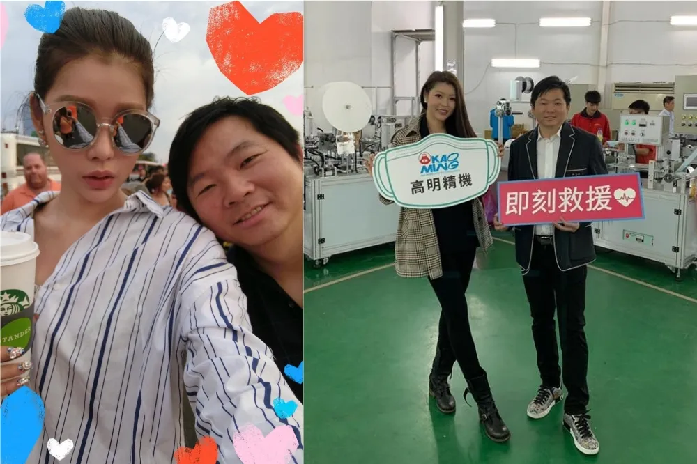 尪也是口罩國家隊！　殷琦轟加利「當其他付出的人塑膠」被讚爆