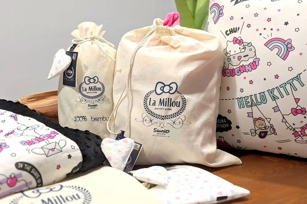 新生兒禮物推薦！Hello Kitty ╳ 逗寶 ╳ La Millou 推出 16 款限量聯名商品　獨特豆豆觸感刺激寶寶腦部發展