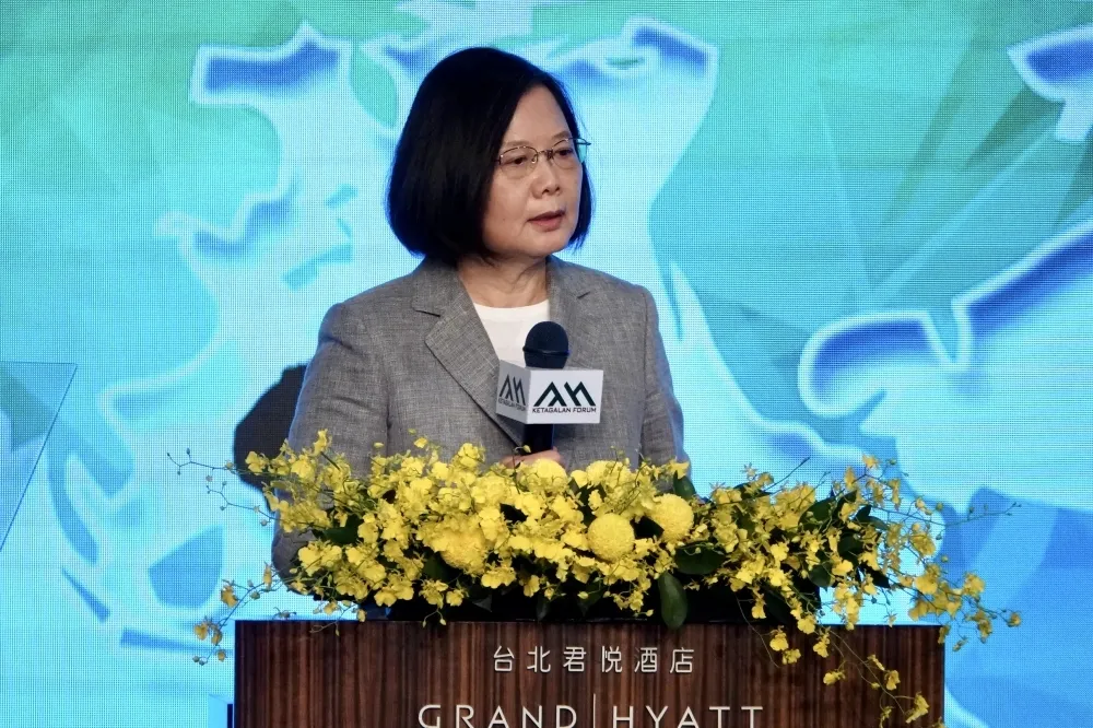 【亞太安全對話】蔡英文：應合作建立不受政治威脅的供應鏈　